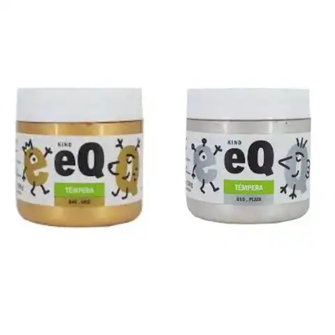 TEMPERA EQ PLATA Y ORO POTE