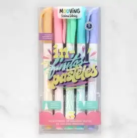 Microfibra Mooving Pastel X 5u