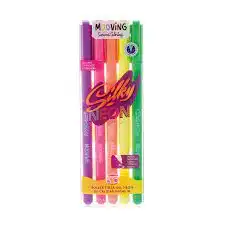 ROLLER GEL MOOVING NEON X 5