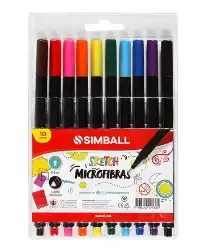 MICRO FIBRA SIMBALL SKETCH X 10