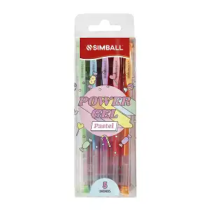 ROLLER POWER GEL X 5 PASTEL