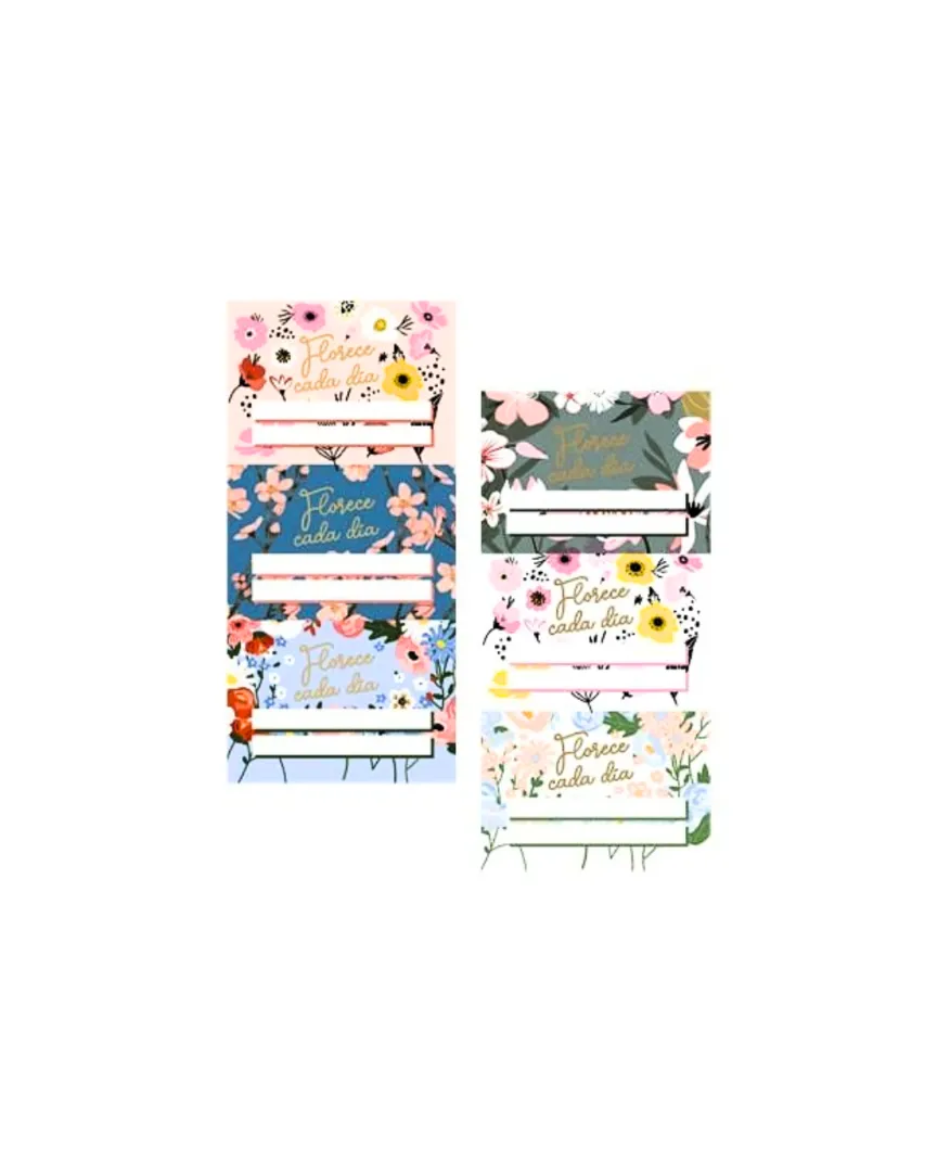 ETIQUETA ESCOLAR P/CUADERNO ONIX X12 NATURE 2