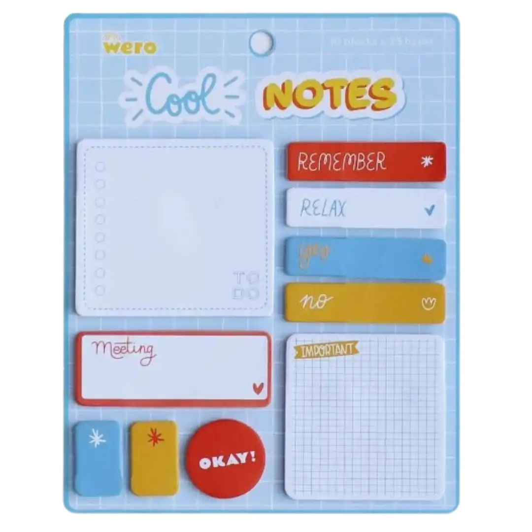 STICK NOTE WERO COOL WE3093