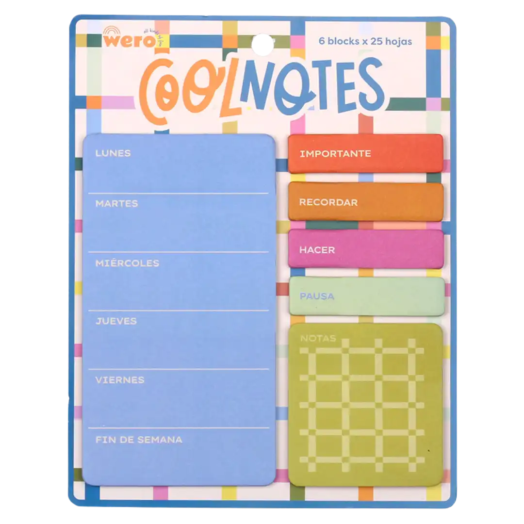 STICK NOTE WERO COOL PLANNER WE4107