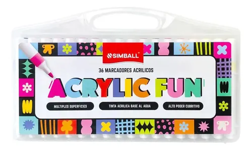 MARCADOR ACRILICO SIMBALL X 36