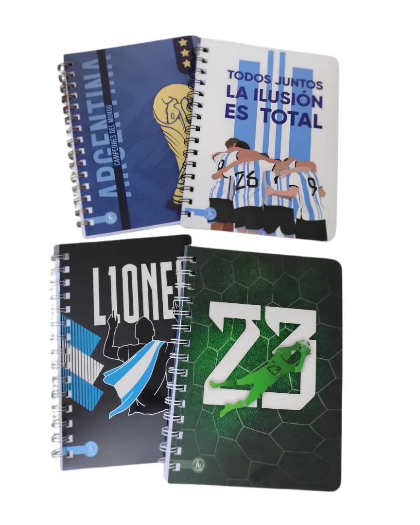 CUADERNO 15X21 SEMI FLEX ARGENTINA
