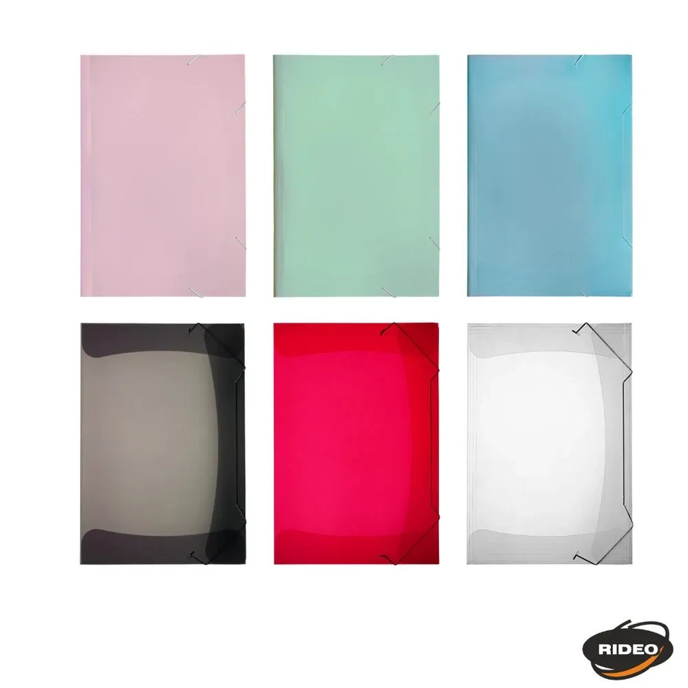 CARPETA 3 SOLAPAS OFICIO PVC FRESH 0163/11