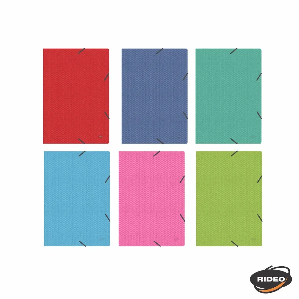 CARPETA 3 SOL CON ELASTICO PVC F/COLOR 0163/18