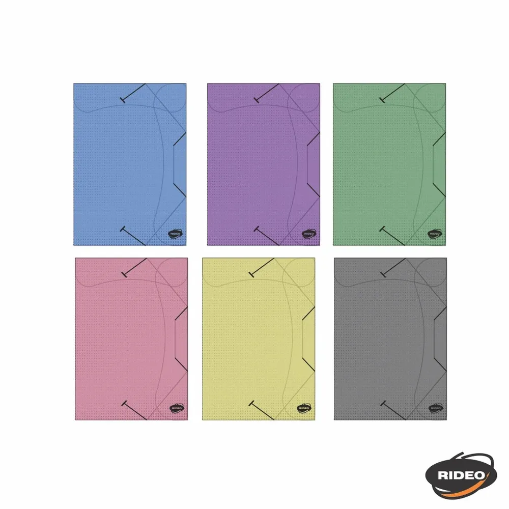CARPETA 3 SOL CON ELASTICO OFICIO DOTS 0163/19