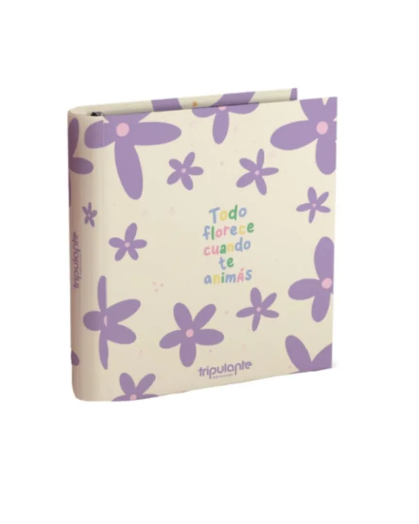 CARPETA ESCOLAR 3X40 FLOWER POP 2