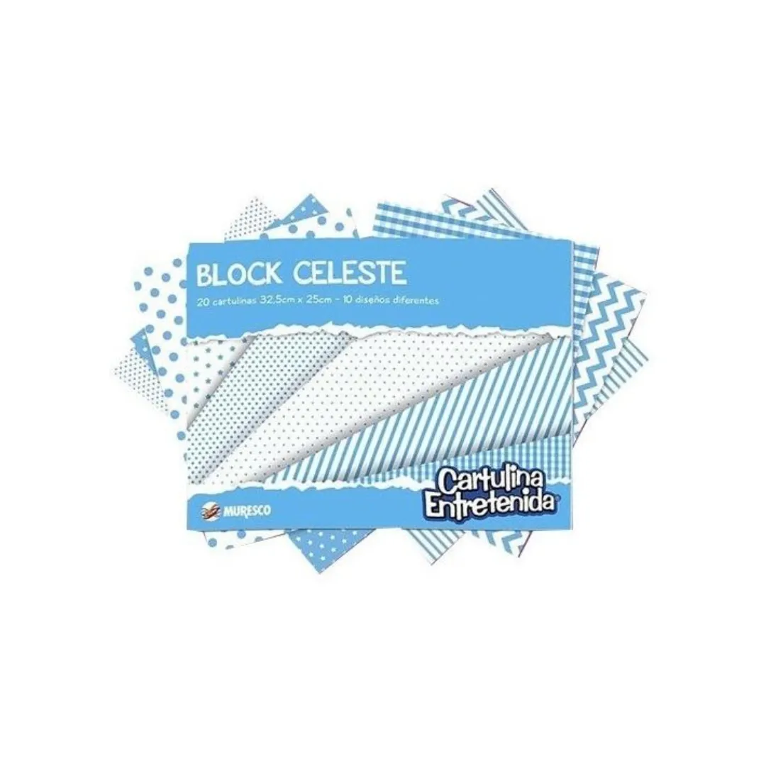 BLOCK ENTRETENIDO CELESTE 24HJ