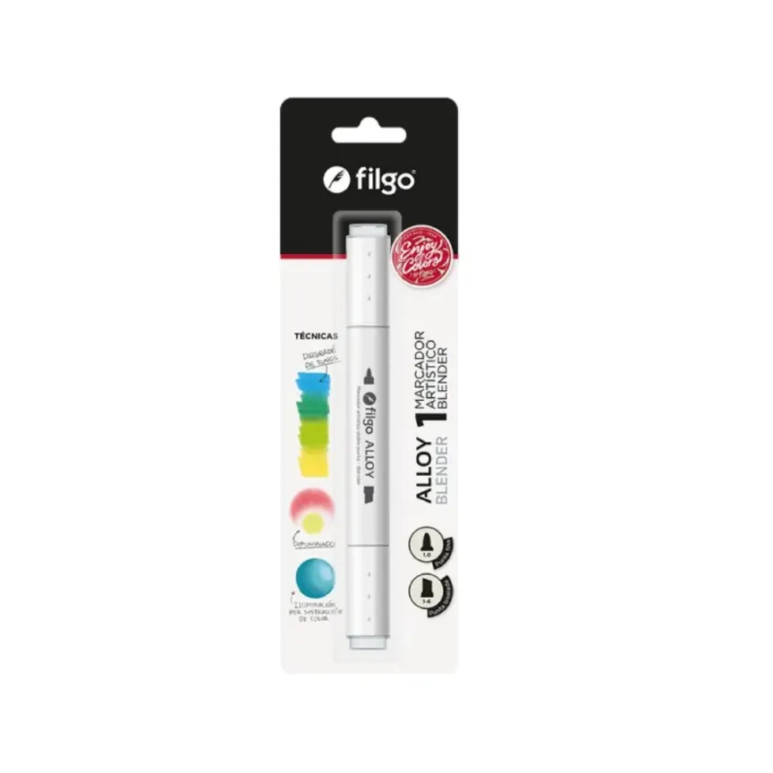 MARCADOR ARTISTICO DOBLE PUNTA FILGO ALLOY BLENDER BL X1