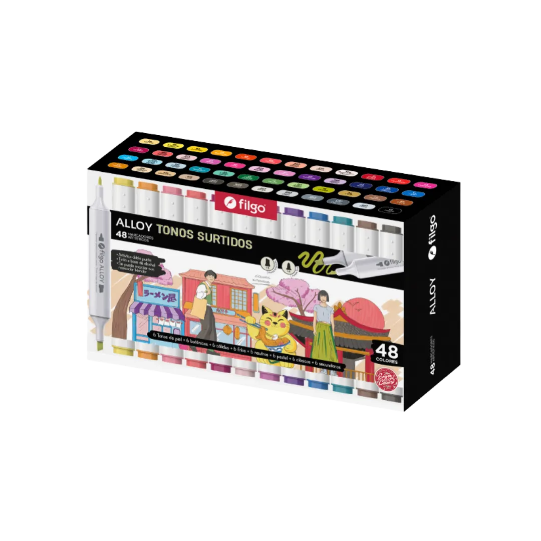MARCADOR FILGO ALLOY X 48