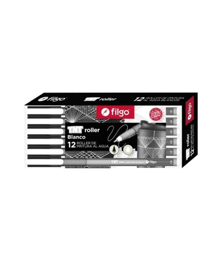 BOLIGRAFO DE PINTURA FILGO TNT ROLLER 1.0 X UNIDAD