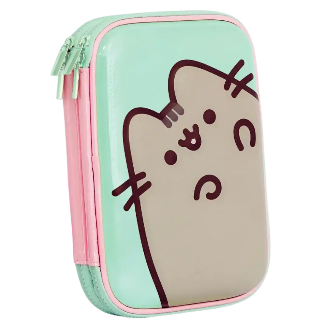 CARTUCHERA DOBLE EVA 2P ANCHO MOOVING PUSHEEN