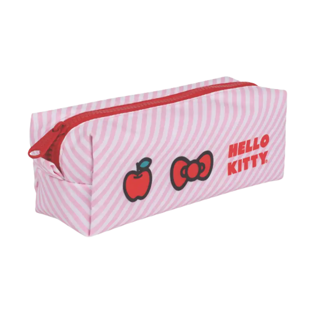 CARTUCHERA RECTANGULAR MOOVING HELLO KITTY
