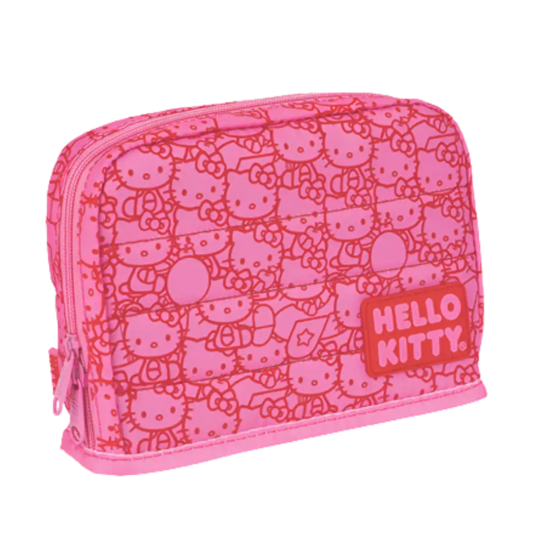 CARTUCHERA SLIM MOOVING HELLO KITTY
