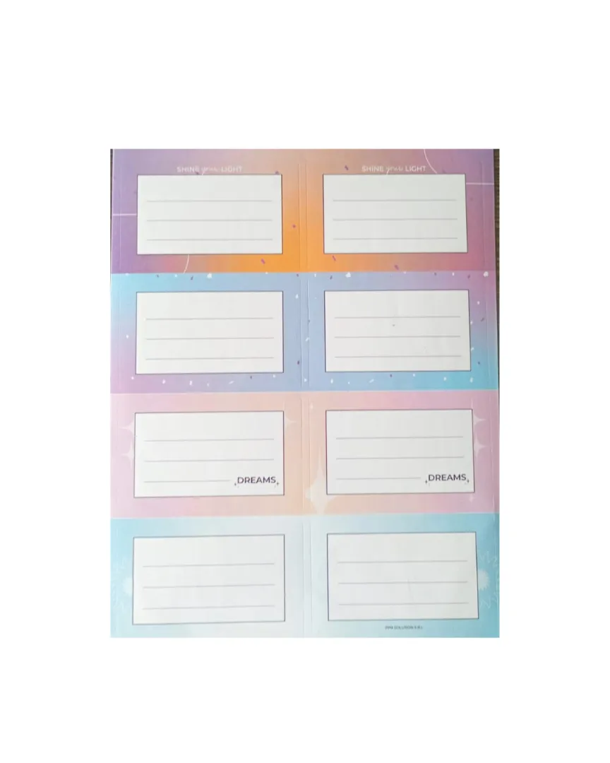 ETIQUETA BIG LIFE HOLOGRAFICA