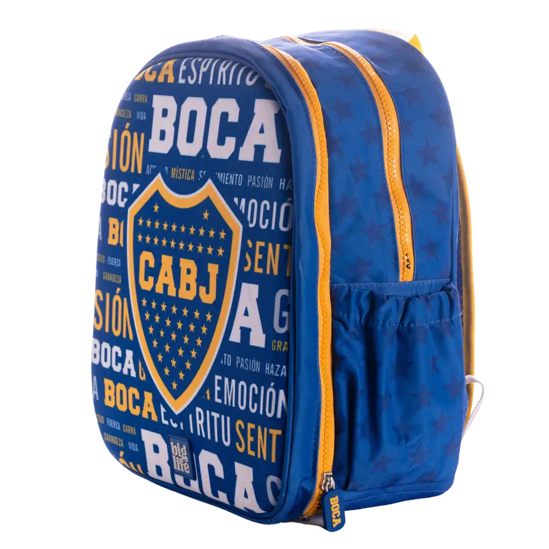 MOCHILA ESCOLAR ESCENARIO BOCA 13