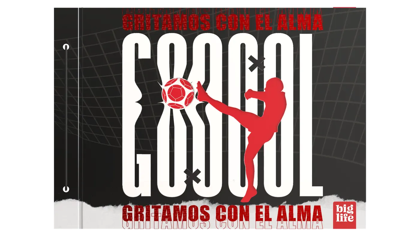 CARPETA PPR N5 FUTBOL ROJO