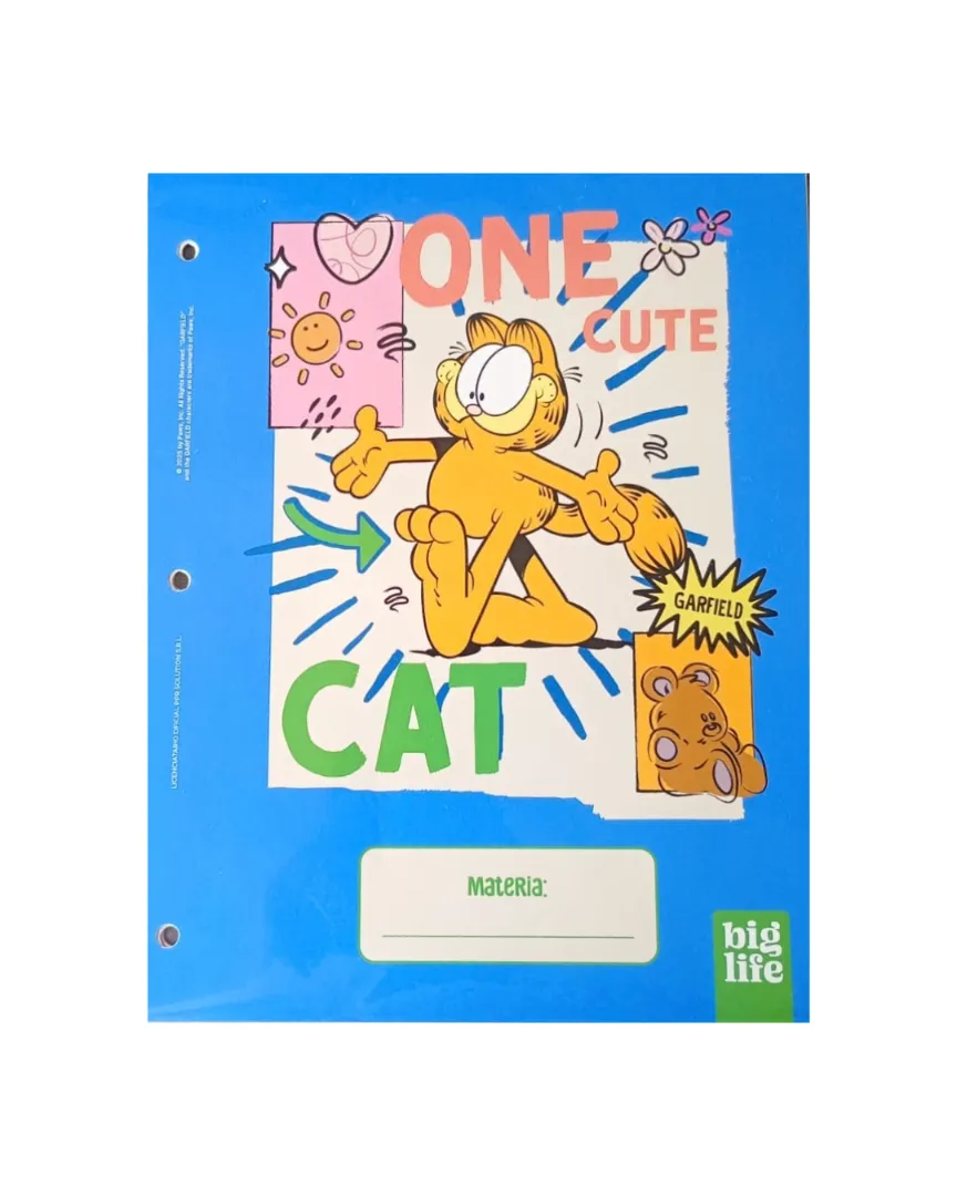SEPARADOR BIG LIFE GARFIELD