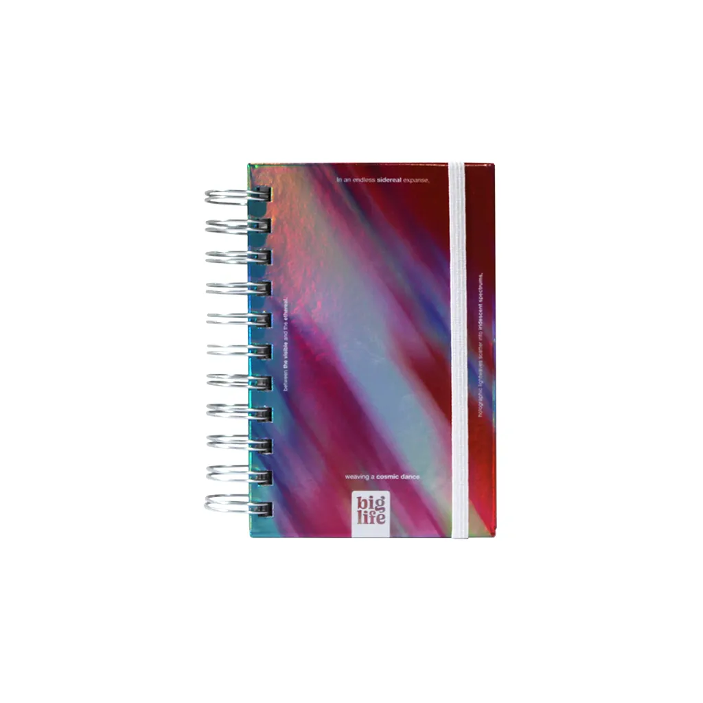 CUADERNO NOTEBOOK HOLOGRAFICO