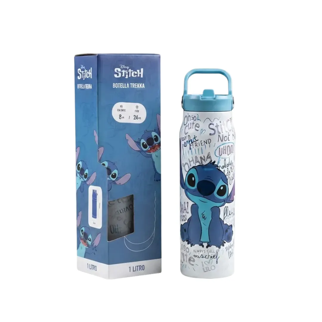 BOTELLA TERMICA PPR TREKKA LIILO Y STITCH 2 1L