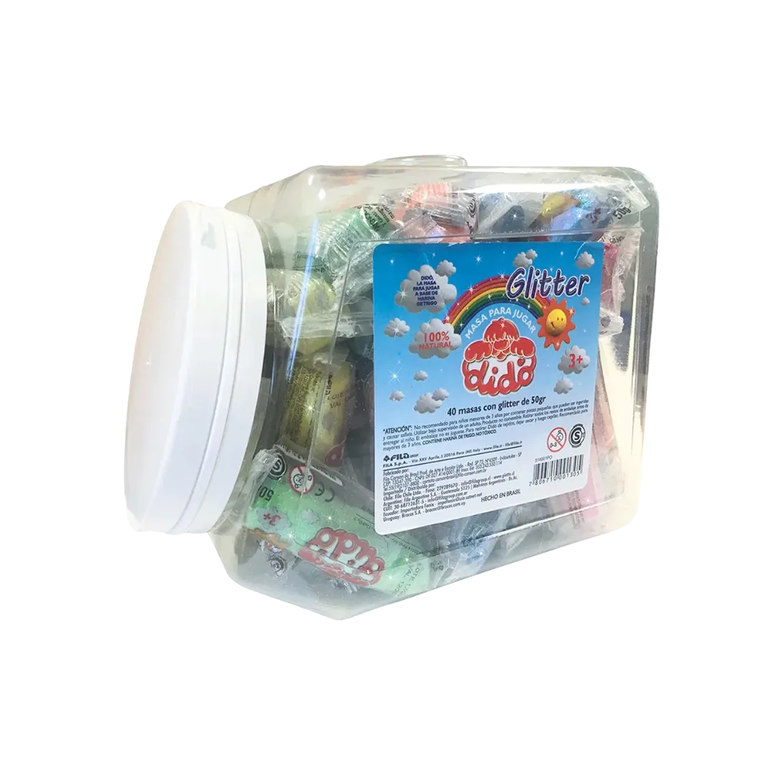 MASA DIDO GLITTER X 40 GR