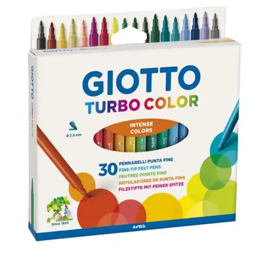 MARCADOR GIOTTO TURBO COLOR X 30