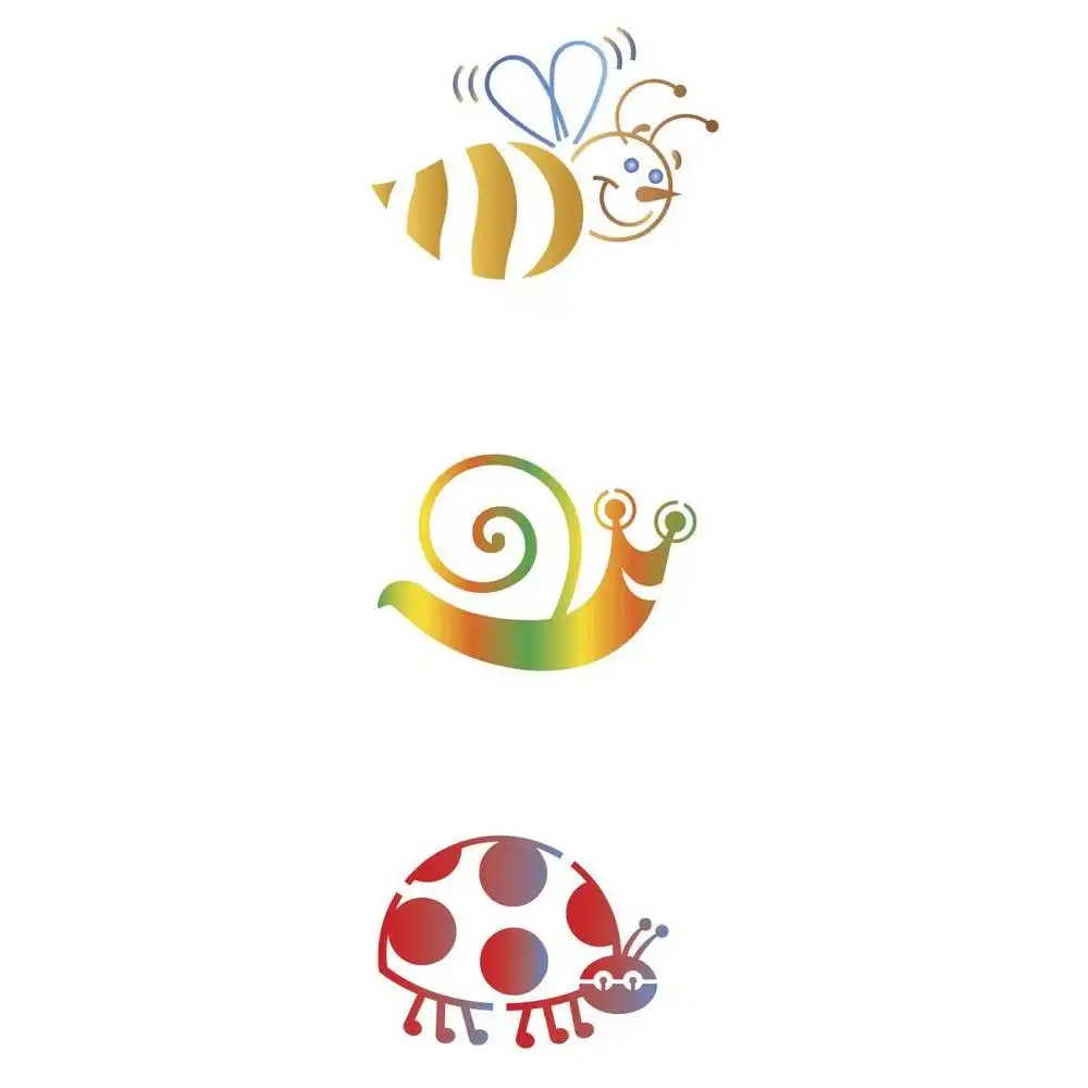 STENCIL 16X5 INSECTOS