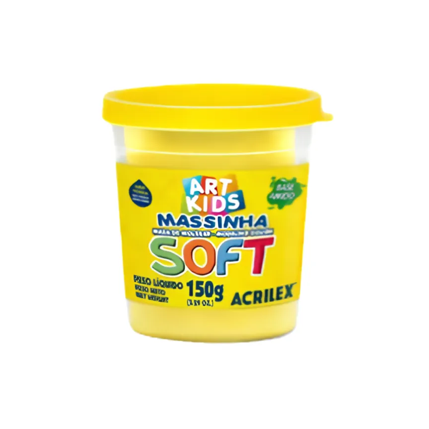 MASA DE MODELAR SOFT 150GR AMARILLO LIMON 07315 102