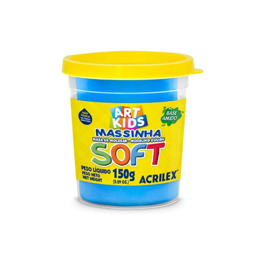 MASA DE MODELAR SOFT 150GR AZUL 07315 109