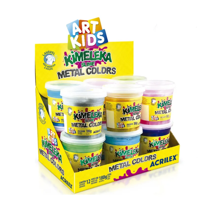 SLIME KIMELEKA METAL COLORS X 180 X 12