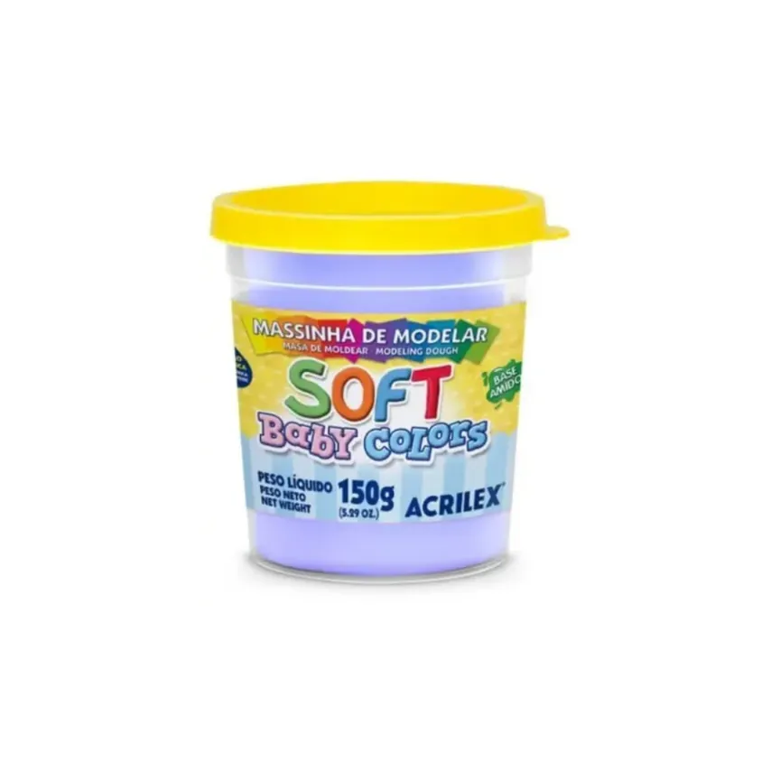 MASA DE MODELAR SOFT 150GR VERDE BEBE 07315 810