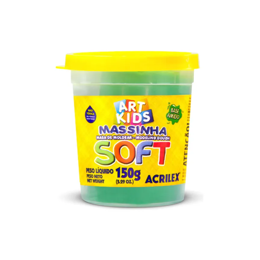 MASA DE MODELAR SOFT 150GR VERDE 07315 813