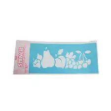 STENCIL 33X14 FRUTAS