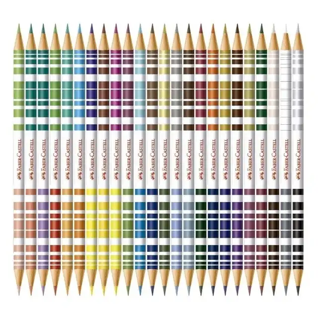 LAPIZ FABER BICOLOR X 24