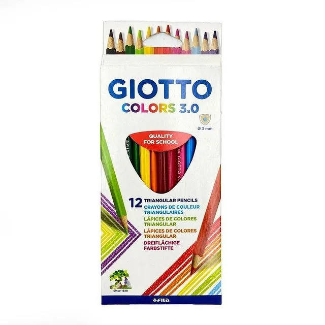 LAPIZ DE COLOR GIOTTO COLORS 3.0 CJ X12