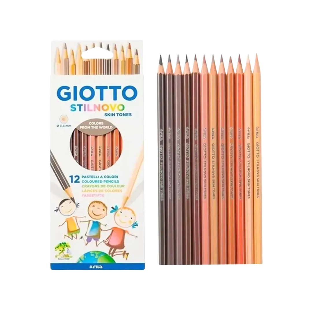LAPIZ DE COLOR GIOTTO STILNOVO SKIN TONES CJ X12