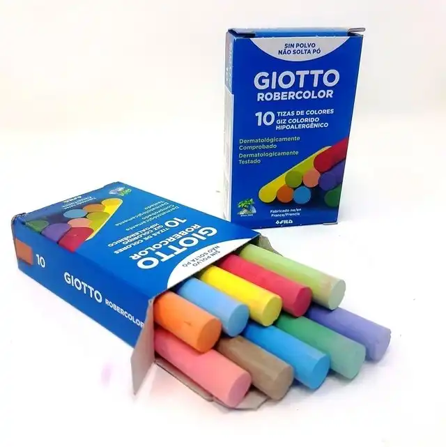 TIZA GIOTTO X 10 COLOR