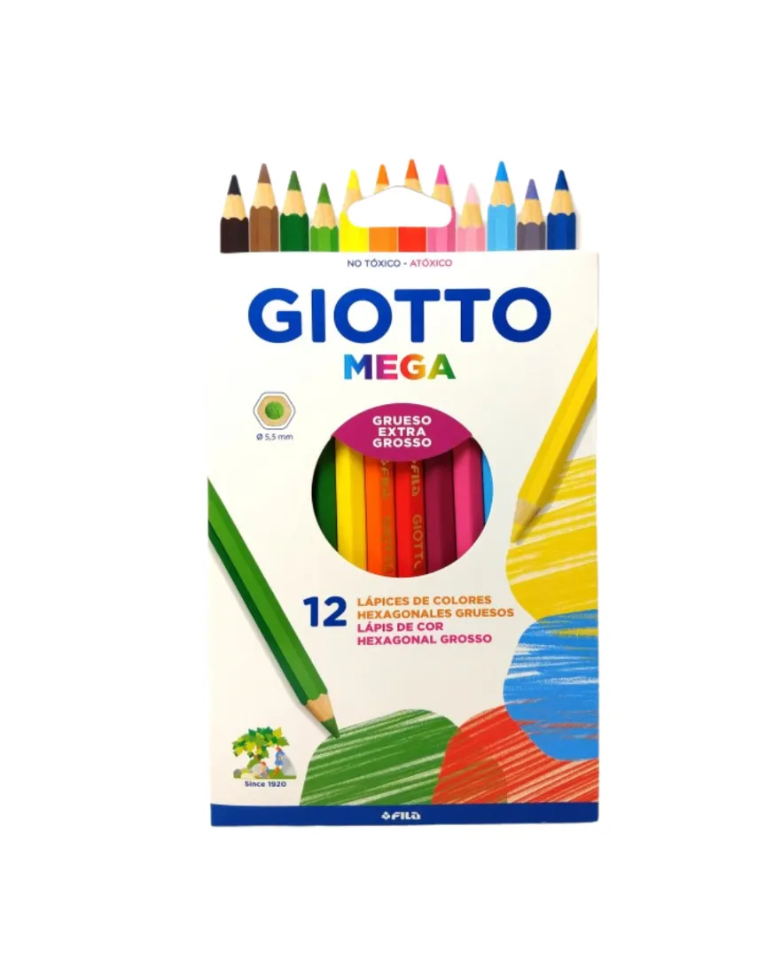 LAPIZ GIOTTO MEGA X 12