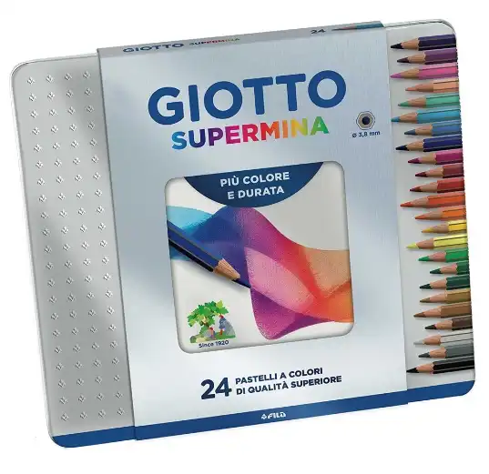 LAPIZ GIOTTO SUPERMINA LATA X 24