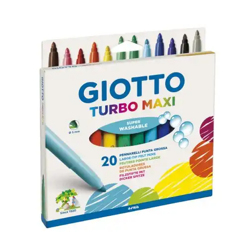 MARCADOR GIOTTO TURBO MAXI X 20