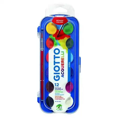 ACUARELA GIOTTO X12 CAJA PLAS