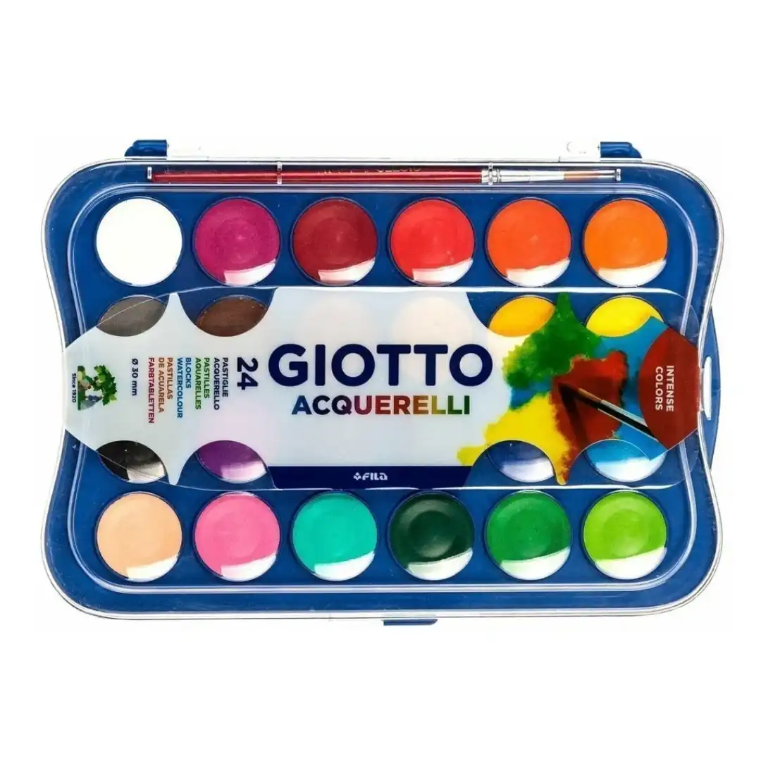 ACUARELA GIOTTO X24 CAJA PLAS