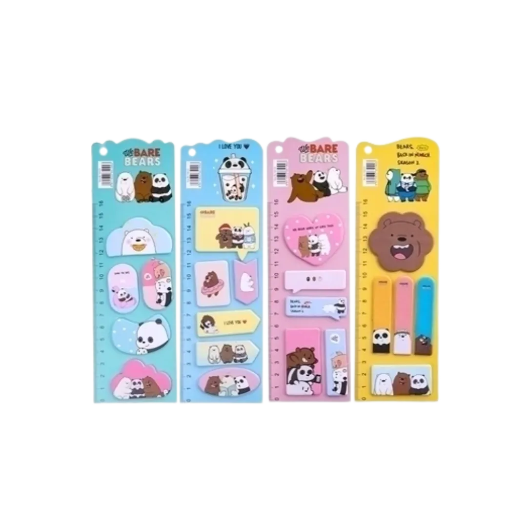 NOTAS ADHESIVAS STICK POP UP BEAR FRIENDS