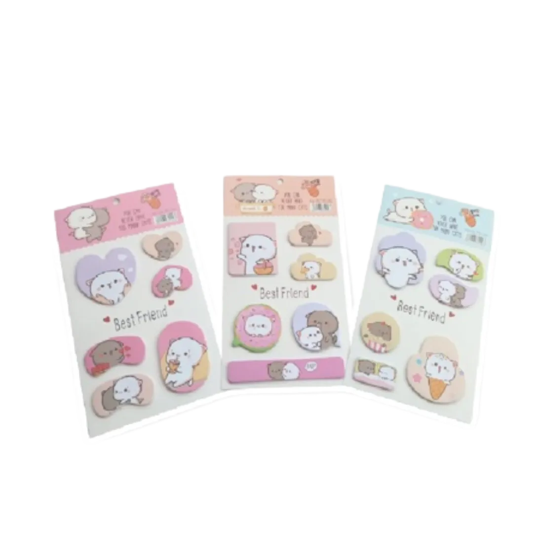 NOTAS ADHESIVAS STICK MAXI POP UP BEST FRIENDS KAWAII 25-187