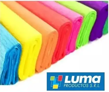 PAPEL CREPE FLUO X 10