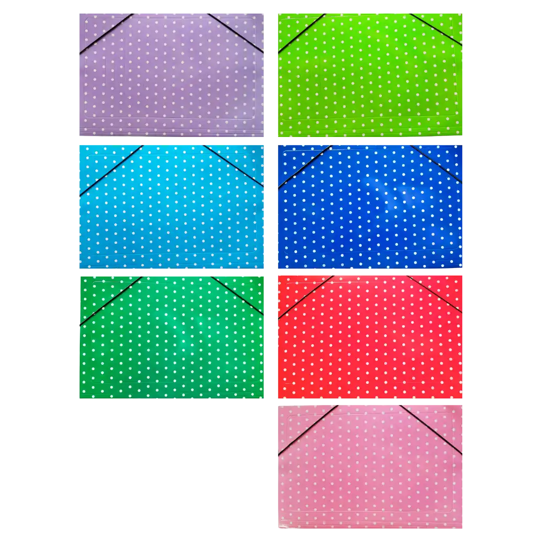 CARPETA 3 SOL C/ELASTICO AUGRAF LUNAR