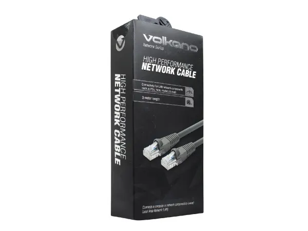 Volkano Network series RJ-45 network cable, CAT5, 3 meter -
